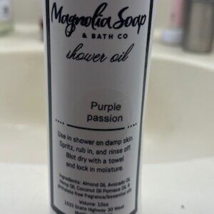 Magnolia Soap Co Purple Passion Body Oil Spray 10 oz NEW